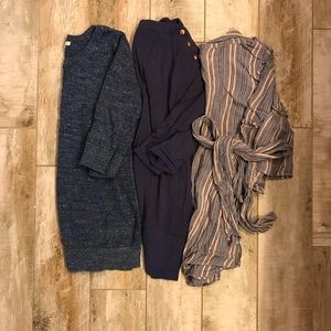 Lot of 3 Maternity Tops